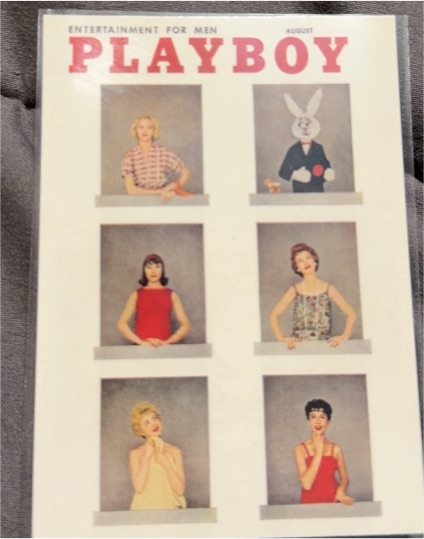 1958 Playboy Magazine August — front