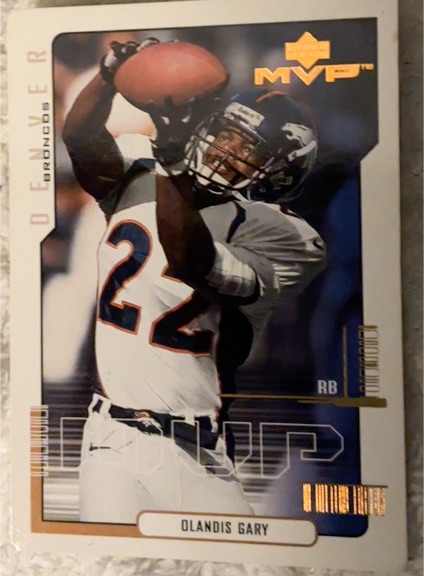 2000 Upper Deck MVP #51 Olandis Gary — front
