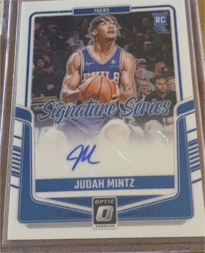 2024-25 Panini Donruss Optic #SS-MNT Judah Mintz Signature Series — front