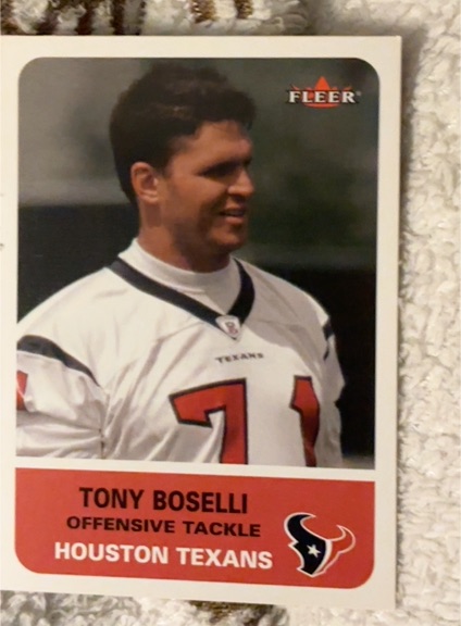 2002 Fleer #109 Tony Boselli — front