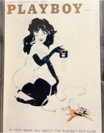 Playboy August 1960 Elaine Paul Centerfold — front