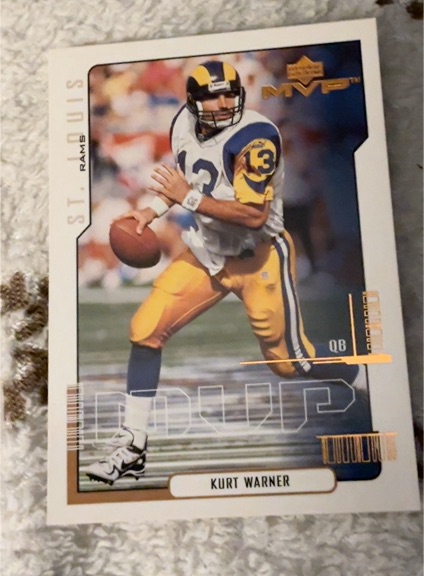 2000 Upper Deck MVP #139 Kurt Warner — front