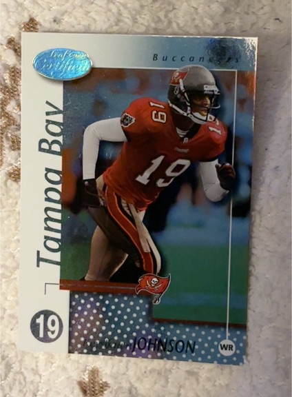 2002 Leaf Certified #90 Keyshawn Johnson — front