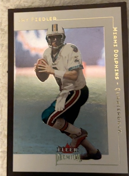 2001 Fleer Premium #76 Jay Fiedler — front