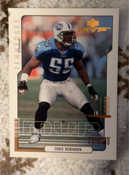 2000 Upper Deck MVP #179 Eddie Robinson — front