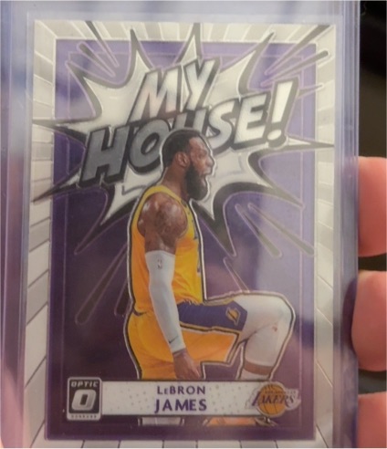 2020-21 Panini Donruss Optic #4 LeBron James My House — front