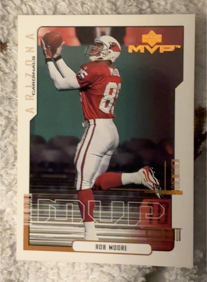 2000 Upper Deck MVP #3 Rob Moore — front