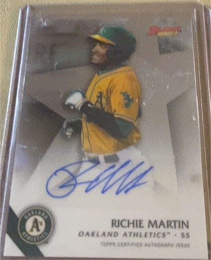 2015 Bowman's Best #B15-RM Richie Martin — front
