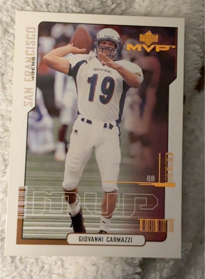 2000 Upper Deck MVP #217 Giovanni Carmazzi — front
