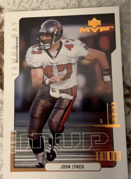 2000 Upper Deck MVP #171 John Lynch — front