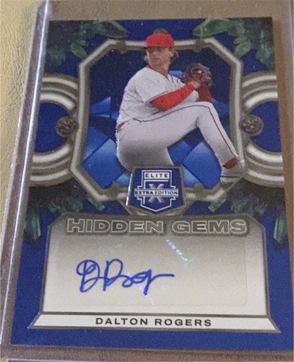 2023 Panini Elite Extra Edition #HG-DRG Dalton Rogers — front