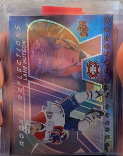 2024-25 Upper Deck Extended Series Rookie Reflections #RR-17 Lane Hutson — front