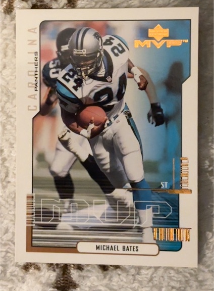 2000 Upper Deck MVP #27 Michael Bates — front