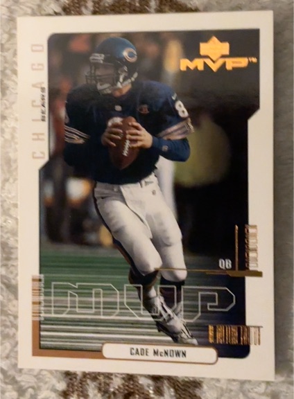 2000 Upper Deck MVP #28 Cade McNown — front