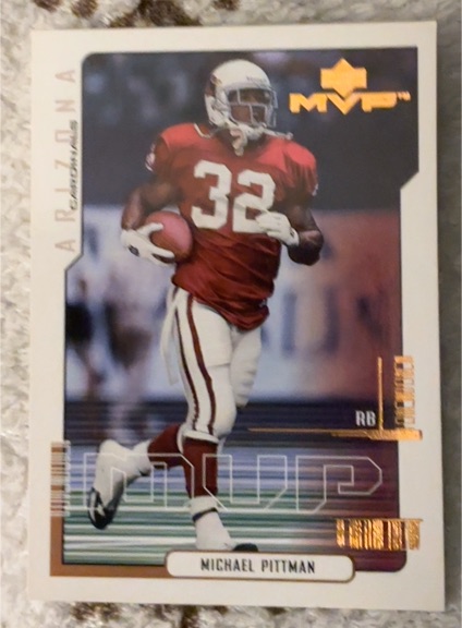 2000 Upper Deck MVP #2 Michael Pittman — front