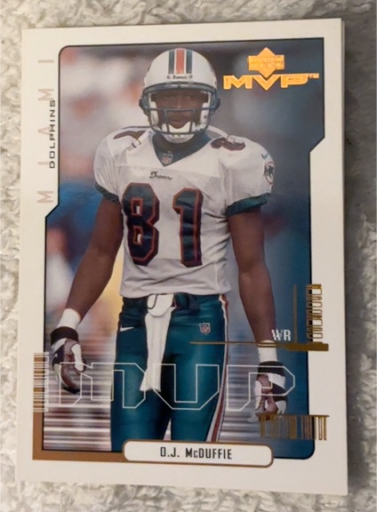 2000 Upper Deck MVP #88 O.J. McDuffie — front