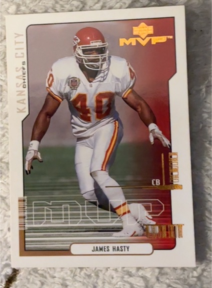 2000 Upper Deck MVP #83 James Hasty — front