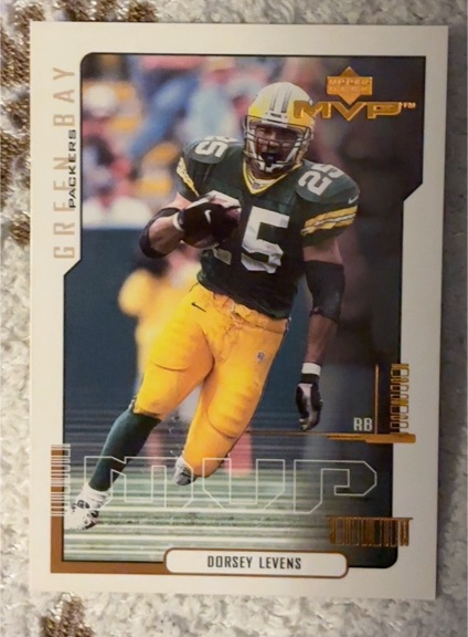 2000 Upper Deck MVP #65 Dorsey Levens — front