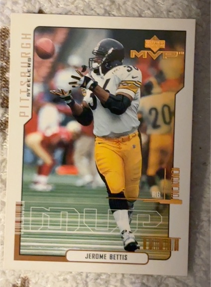 2000 Upper Deck MVP #133 Jerome Bettis — front