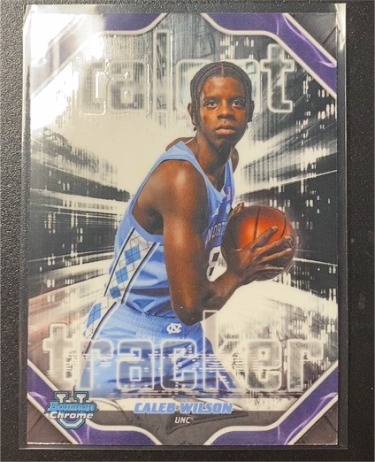 2025-26 Topps Bowman Basketball #TT-9 Caleb Wilson Talent Tracker — front