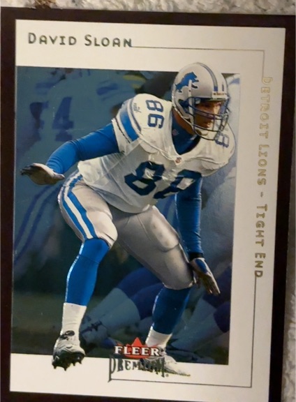 2001 Fleer Premium #91 David Sloan — front
