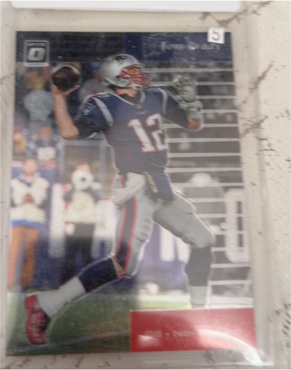 2018 Donruss Optic Elite Series #ES-TB Tom Brady — front
