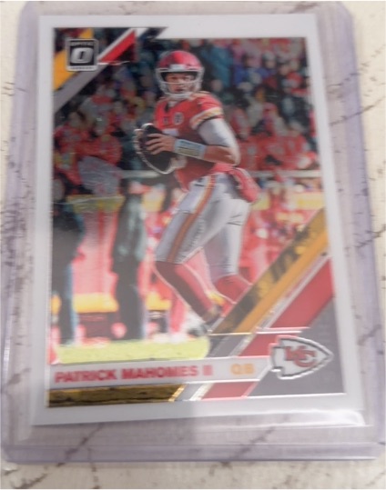 2019 Panini Donruss Optic #1 Patrick Mahomes II — front