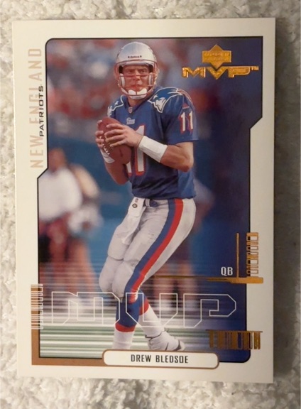 2000 Upper Deck MVP #97 Drew Bledsoe — front