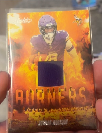 2025 Panini Absolute Burners #ABU-JAD Jordan Addison — front
