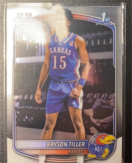 2025 Bowman Chrome #BCP-8 Bryson Tiller — front