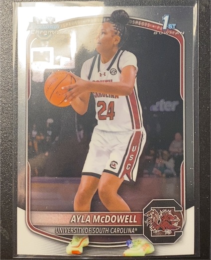 2025-26 Topps Bowman Chrome #BCP-84 Ayla McDowell — front