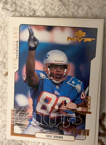 2000 Upper Deck MVP #99 Troy Brown — front
