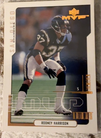 2000 Upper Deck MVP #151 Rodney Harrison — front