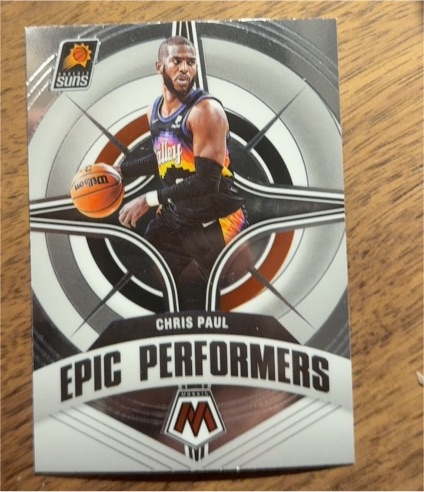 2021-22 Panini Mosaic #17 Chris Paul Epic Performers — front