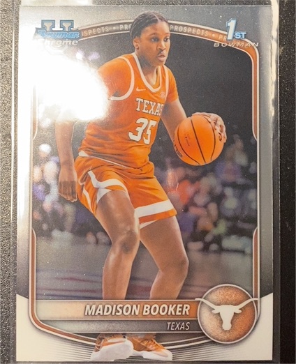 2025 Bowman Chrome #BCP-15 Madison Booker — front
