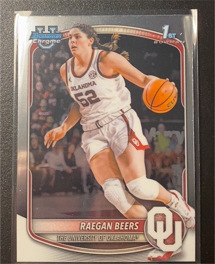 2025-26 Bowman Chrome Basketball Prospects #BCP-65 Raegan Beers — front