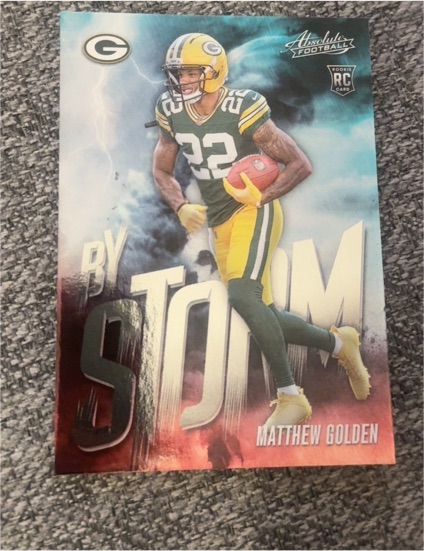 2025 Panini Absolute By Storm #11 Matthew Golden — front