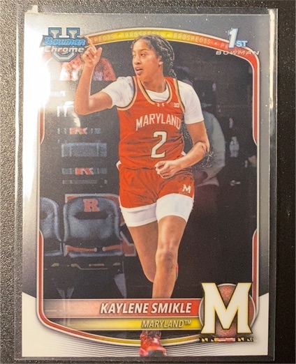 2025-26 Bowman Chrome #BCP-39 Kaylene Smikle — front