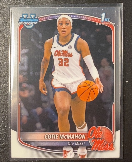 2025-26 Bowman Basketball Prospects 1st Bowman #BPP-30 Cotie McMahon — front