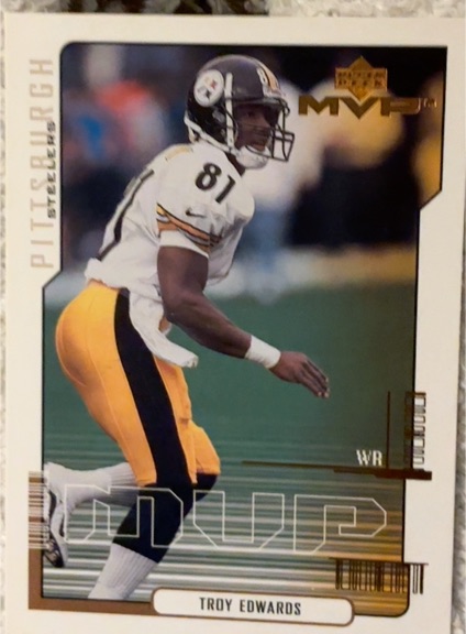 2000 Upper Deck MVP #132 Troy Edwards — front