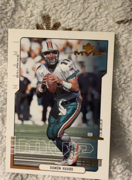 2000 Upper Deck MVP #87 Damon Huard — front