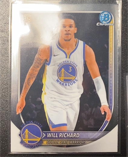 2025-26 Bowman Chrome #BCV-52 Will Richard — front