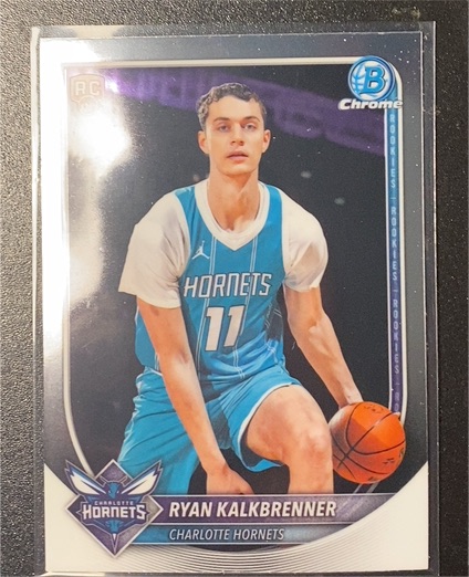 2025-26 Bowman Chrome #BCV-34 Ryan Kalkbrenner — front