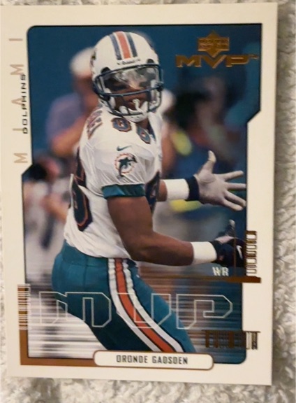 2000 Upper Deck MVP #89 Oronde Gadsden — front
