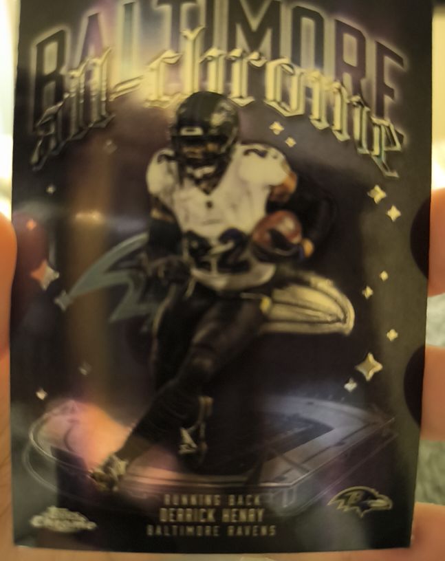 2025 Topps Chrome #ACT-4 Derrick Henry — front