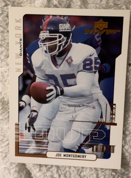 2000 Upper Deck MVP #110 Joe Montgomery — front