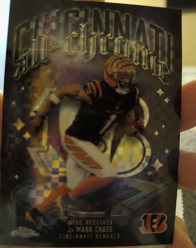 2025 Topps Chrome #ACT-5 Ja'Marr Chase — front