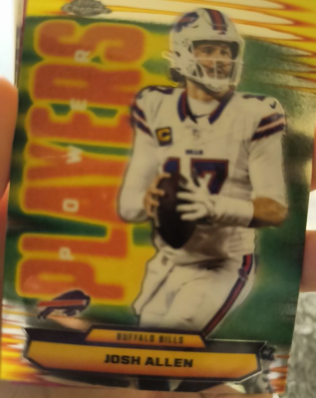 2025 Topps Chrome #PP-2 Josh Allen Power Players — front