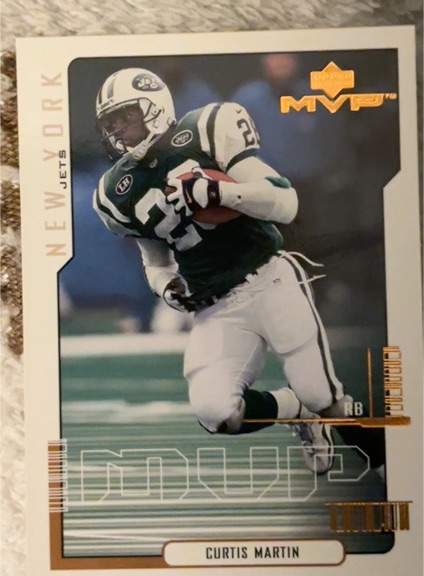 2000 Upper Deck MVP #116 Curtis Martin — front
