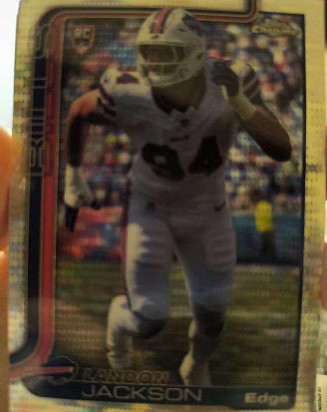2025 Topps Chrome #358 Landon Jackson — front